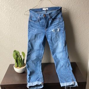 Madewell crop jeans size 23.